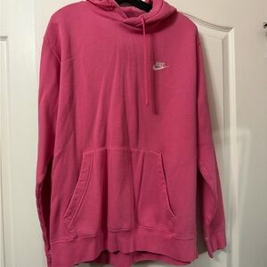 Nike Men’s Pink Hoodie